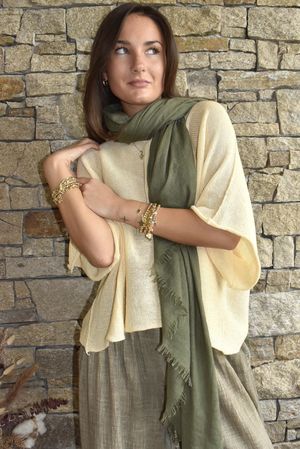 Conrad Box Cotton Knit Butter